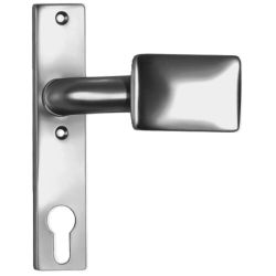 Door knob, cranked