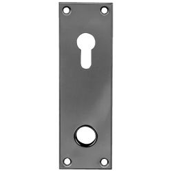 Short plate for round cylinder