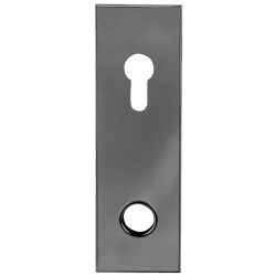 Short plate for round cylinder