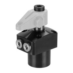 Swing clamp, top-flange-mounting