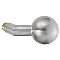 Door knob, cranked
