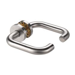 Lever set for anti-panic lock