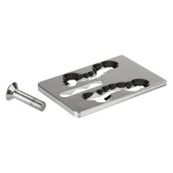 Adapter plate, angular