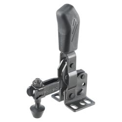 Vertical toggle clamp, black