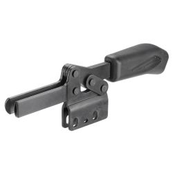 Horizontal toggle clamp, black