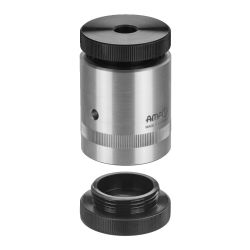 Aluminium screw jack with chip guard plate and magnetic base