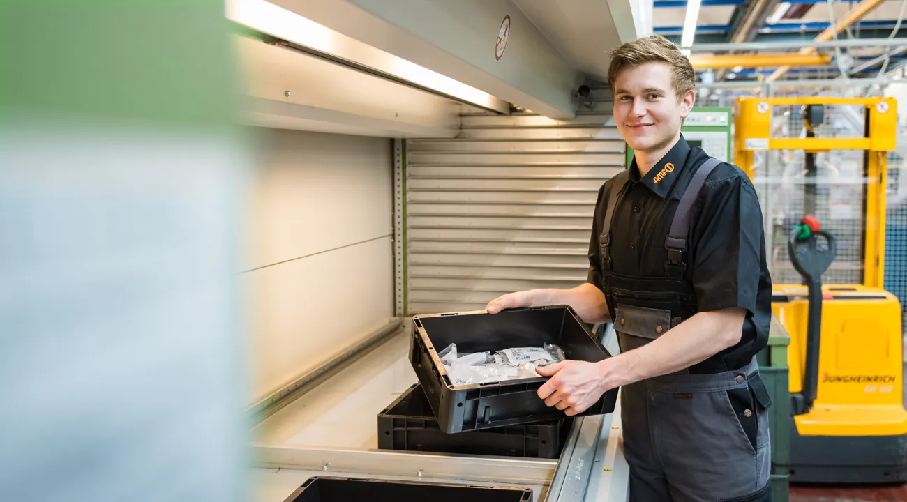 Effiziente Lagerlogistik: AMF-Ausbildung zur Fachkraft f&uuml;r Lagerlogistik.