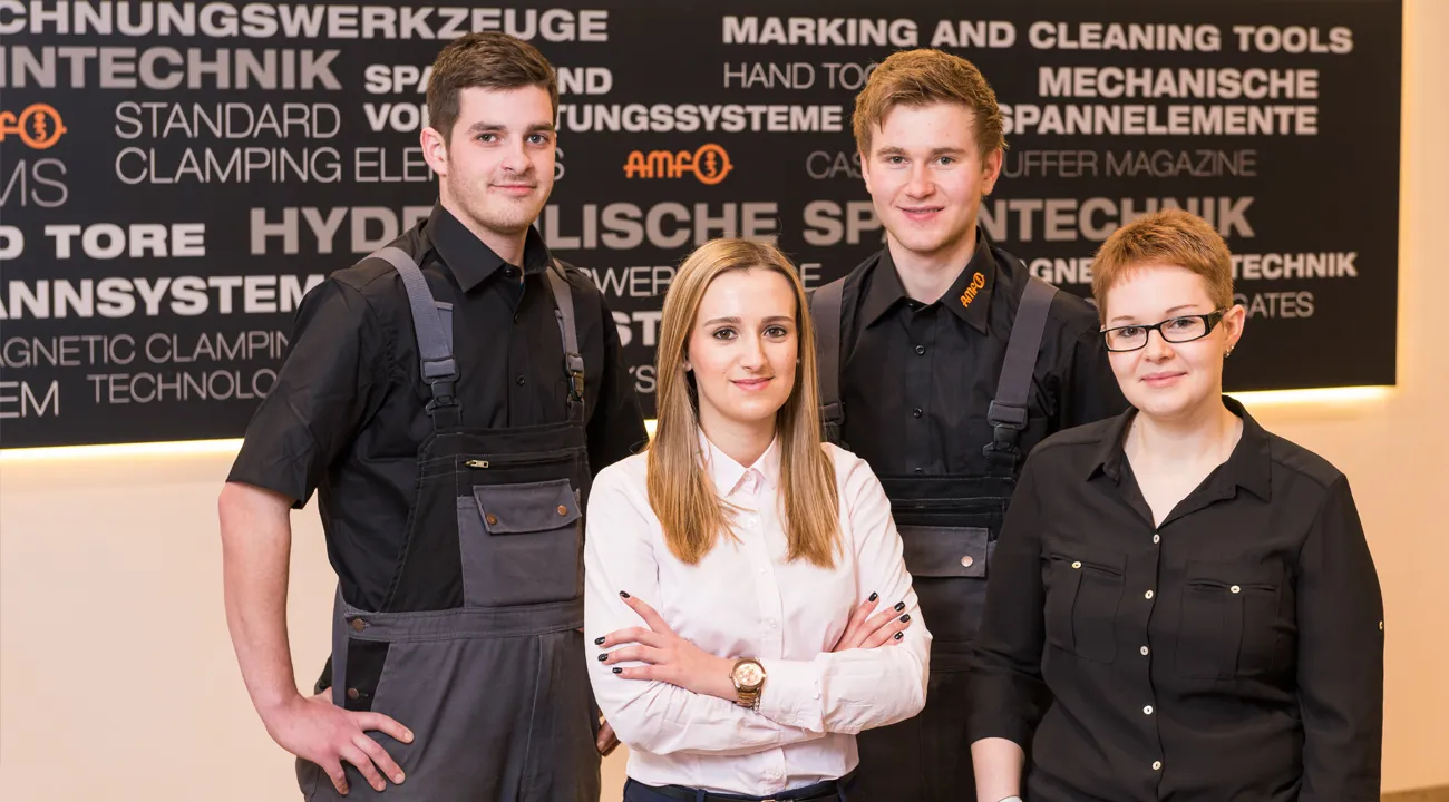 AMF-Auszubildende und junge Fachkr&auml;fte im Unternehmen &ndash; Einstieg in eine starke, technische Ausbildung