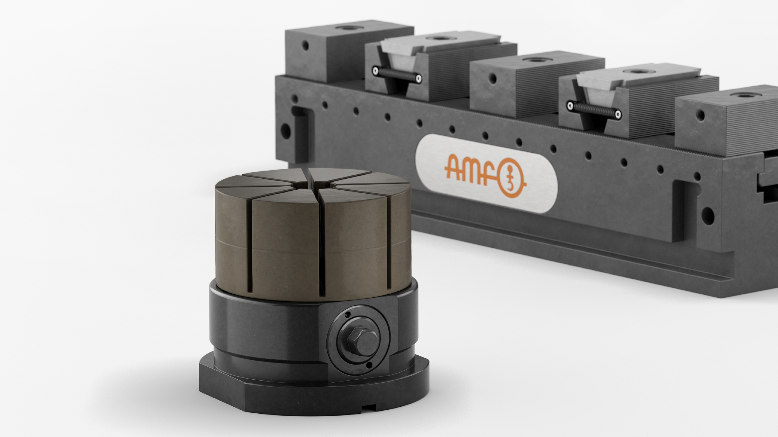 Sistema de fixação múltipla e pinça de fixação – escalável de forma flexível para produção em pequenas séries