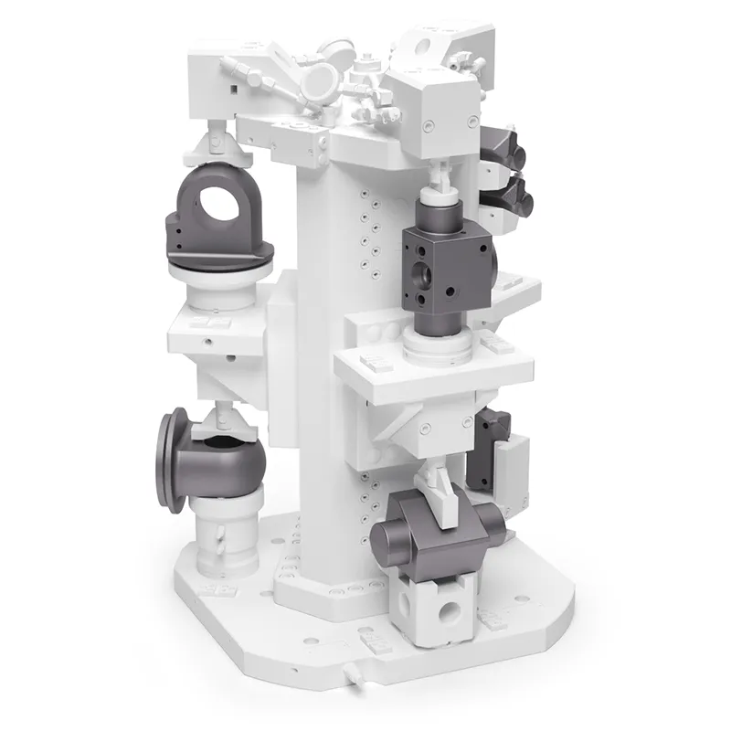 AD model of a customized AMF clamping solution
