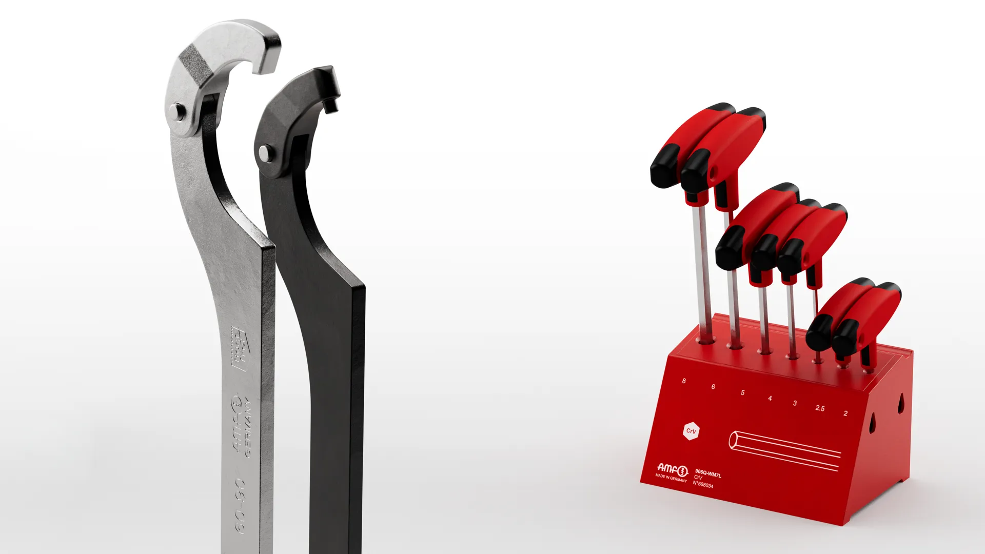 Tournevis et clés à ergot pour l’atelier – outils à main durables pour les travaux de montage