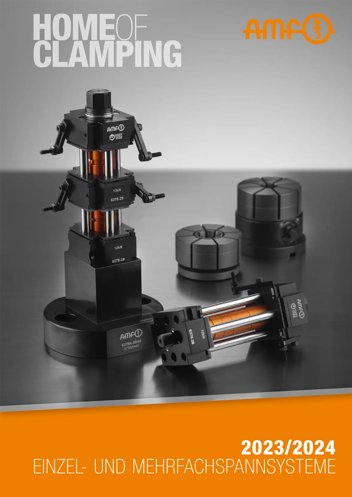 Einzel- und Mehrfachspannsysteme | Modular & präzise | AMF Spannlösungen für CNC & Automation – im Katalog entdecken AMF Produktkatalog Einzel- und Mehrfachspannsysteme – modulare Spannlösungen mit bis zu 16 Spannstellen. Flexibel, präzise und kombinierbar mit Nullpunktspanntechnik für CNC, Serienfertigung und Automation